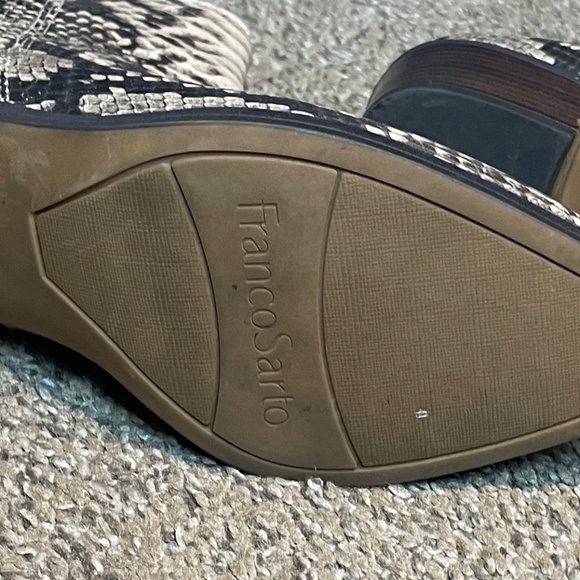 Franco Sarto Snakeskin boots - Picture 4 of 7